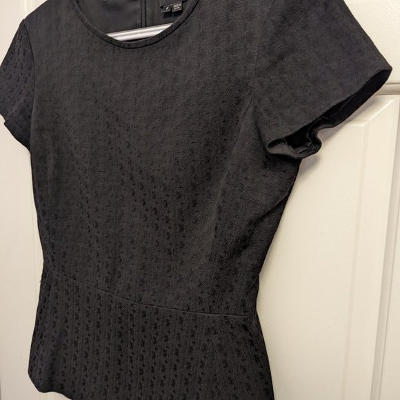Theory Top - Black Peplum - Size S - Picture 7 of 8